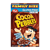 Post Cocoa Pebbles rice cereal with cocoa sweetening Full-Size Picture